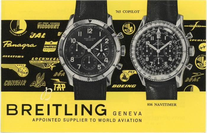 Breitling sceglie Parigi per la sua prima vendita di orologi vintage