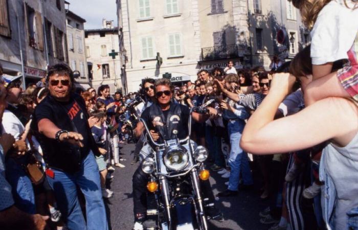 Il giorno in cui Johnny Hallyday arrivò a Carpentras come rockstar