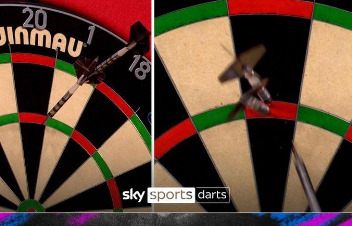 Grand Slam of Darts 2024: Cameron Menzies sciocca James Wade raggiungendo i quarti di finale mentre Rob Cross stupisce nel doppio | Notizie sulle freccette