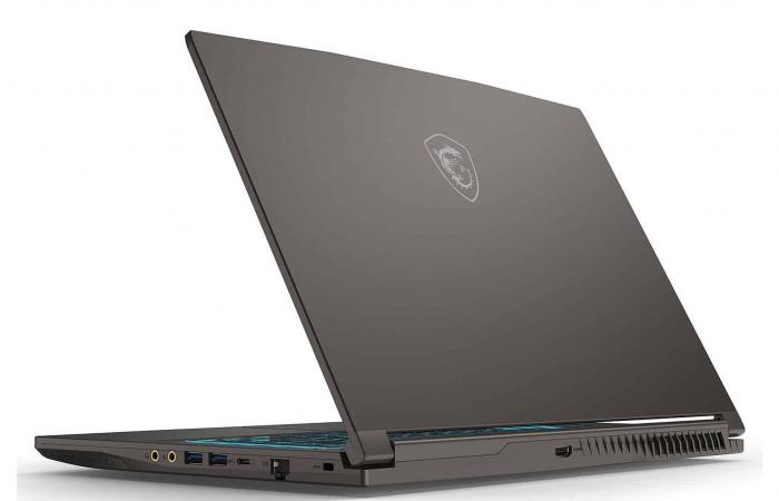 Promo €999 MSI Thin 15 B12VE-2414FR, laptop gaming multimediale sottile e leggero Ultrabook scalabile da 15″ 144Hz Grigio Intel Core i7-H GeForce RTX 4050 e SSD da 1 TB