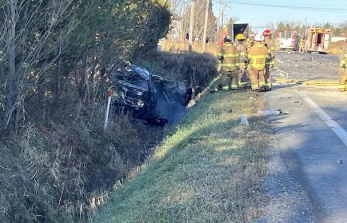 Un morto e quattro feriti dopo uno scontro a Saint-Edmond-de-Grantham