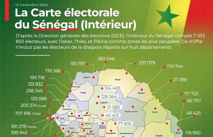 Senegal/Elezioni legislative: le cifre chiave dell’elettorato | APAnews