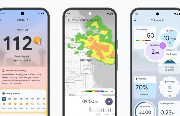 Come ottenere il massimo dalla nuova app Pixel Weather di Google