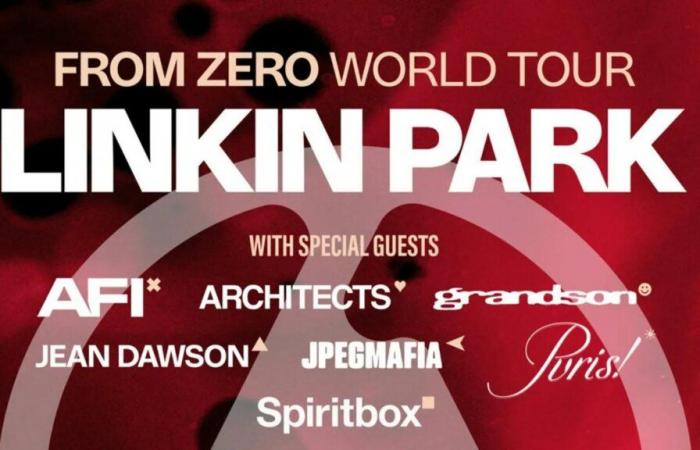 Linkin Park allo Stade de France l'11 luglio 2025