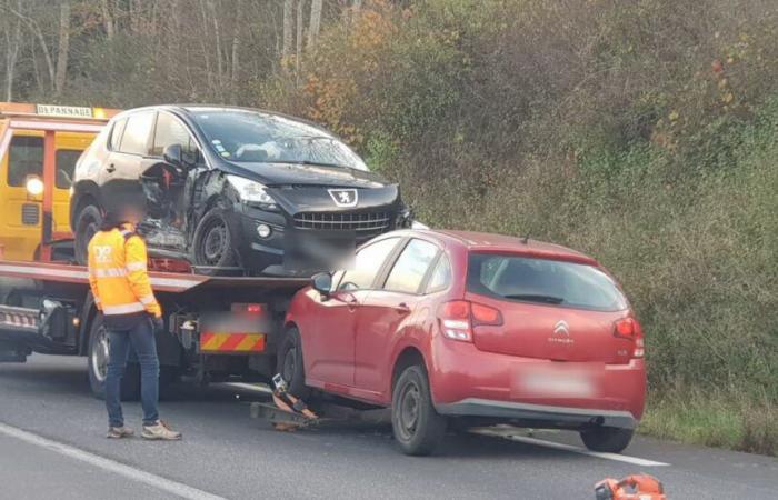 Alta Loira. Violento scontro tra due auto e un mezzo pesante sulla RN88