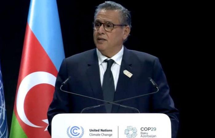 COP 29: Akhannouch illustra gli sforzi del Regno nell’adattamento climatico