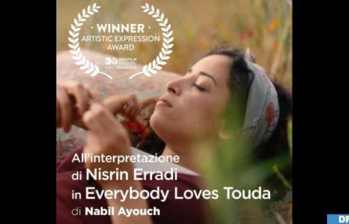 MedFilm Roma Festival: Nisrin Erradi vince il premio “Espressione Artistica”.