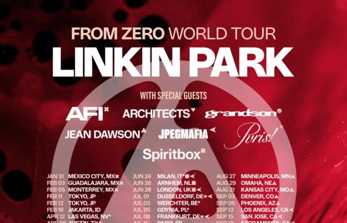 Finalmente ufficiale: qui potete vedere i Linkin Park dal vivo nel 2025