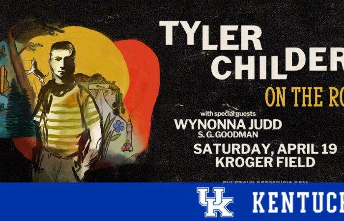 Tyler Childers On The Road in arrivo al Kroger Field il 19 aprile 2025 – Atletica leggera del Regno Unito