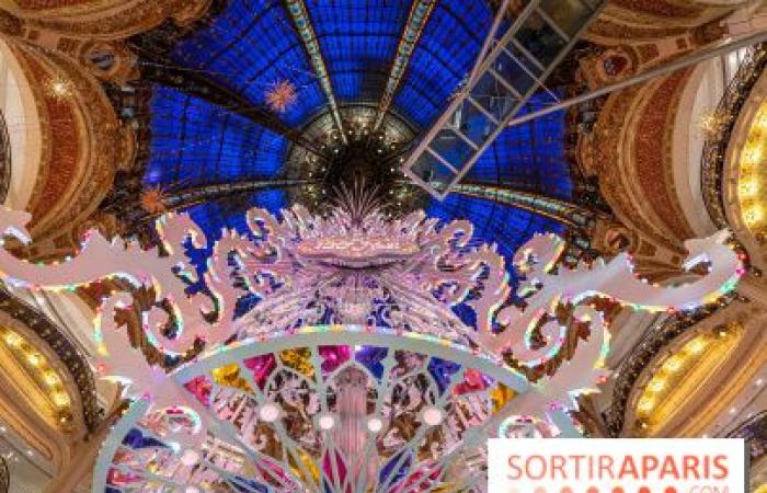 Inaugurazione delle vetrine e dell’albero di Natale delle Galeries Lafayette 2024 in occasione del 130° Natale