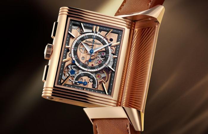 Nuova edizione limitata del Jaeger-LeCoultre Reverso Tribute Chronograph in oro rosa