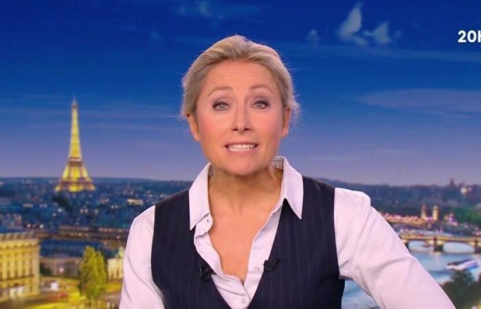 Anne-Sophie Lapix perde il controllo, risate incontrollabili interrompono la fine del suo telegiornale su France 2