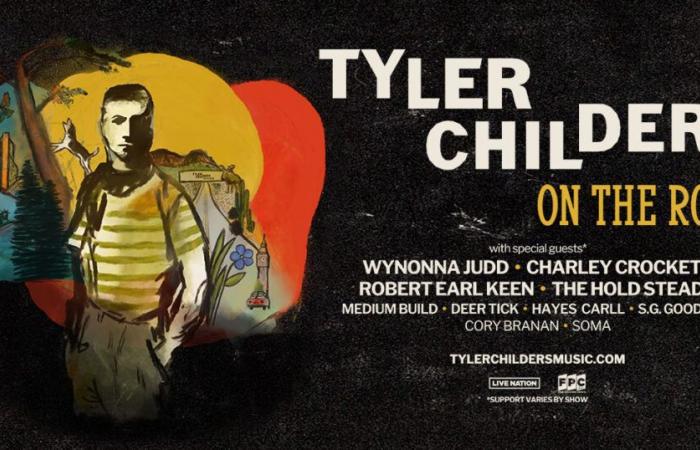 Tyler Childers conferma il vasto tour da headliner del 2025