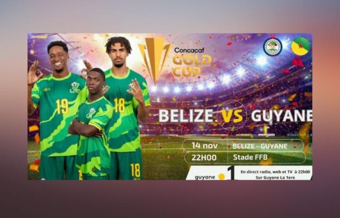 la selezione della Guyana affronterà questa sera la selezione del Belize