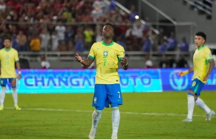 Vinicius sbaglia un rigore mentre il Brasile pareggia 1-1 in casa del Venezuela nelle qualificazioni alla Coppa del Mondo