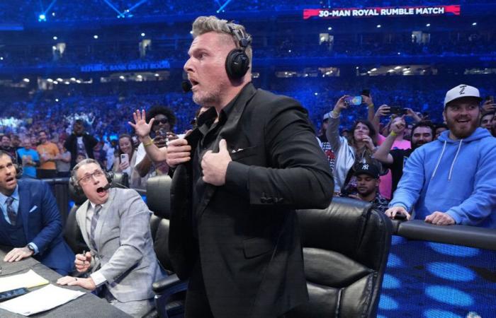 Pat McAfee anticipa il suo ritorno per la WWE Royal Rumble 2025