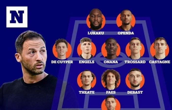 Sorpresa di Tedesco contro l’Italia: primo posto da titolare per l’inglese, Openda parte accanto a Lukaku