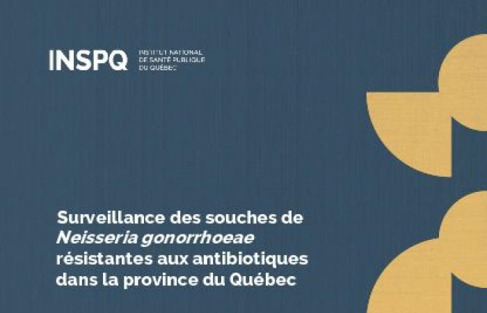 Sorveglianza dei ceppi resistenti agli antibiotici di Neisseria gonorrhoeae nella provincia del Quebec