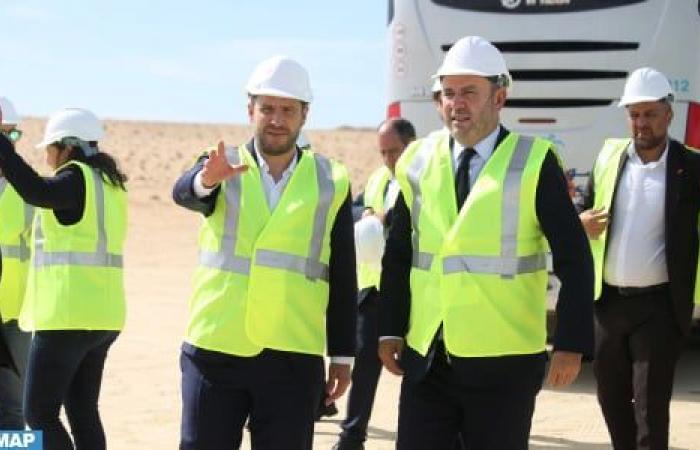 Una delegazione di imprenditori francesi visita la strutturazione di progetti nella regione di Dakhla-Oued Eddahab