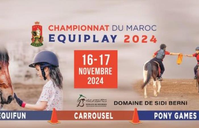 Il 3° Campionato Marocchino Equiplay il 16 e 17 novembre a Skhirat