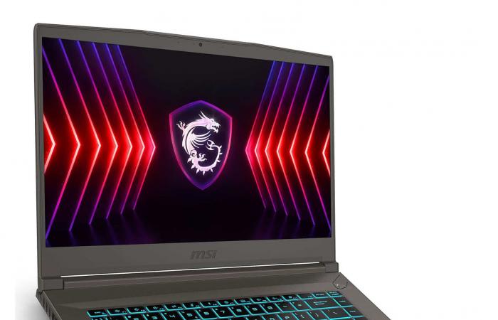 Promo €999 MSI Thin 15 B12VE-2414FR, laptop gaming multimediale sottile e leggero Ultrabook scalabile da 15″ 144Hz Grigio Intel Core i7-H GeForce RTX 4050 e SSD da 1 TB