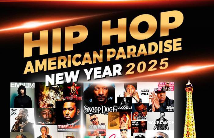 Il più grande Capodanno Hip Hop in Francia 2025 al Bridge Paris