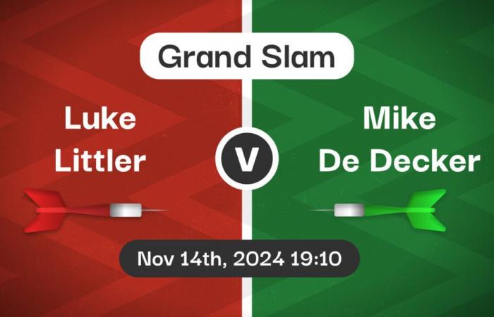 Luke Littler v Mike De Decker Suggerimenti sulle scommesse e anteprima della partita