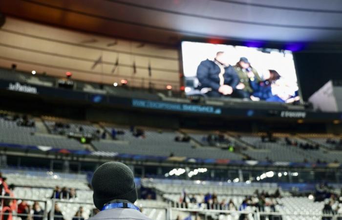 La partita di Israele contro la Francia davanti a tribune quasi vuote sport