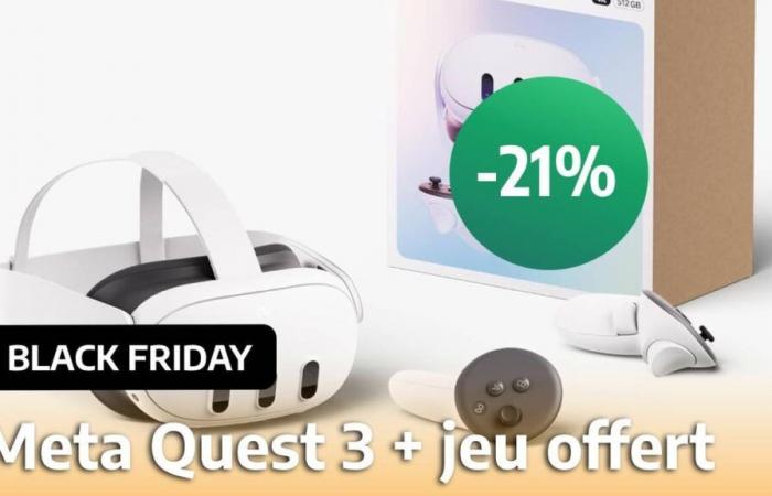 Black Friday: il prezzo di Meta Quest 3 è del -21% per essere accessibile prima di Natale