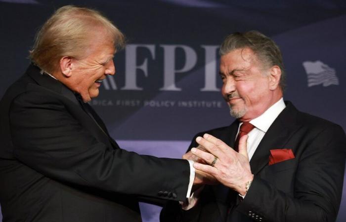 Sylvester Stallone definisce Trump il “secondo George Washington” all'AFPI Gala