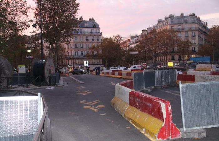 questa mensa parigina viene gradualmente divorata dai lavori di Place Daumesnil