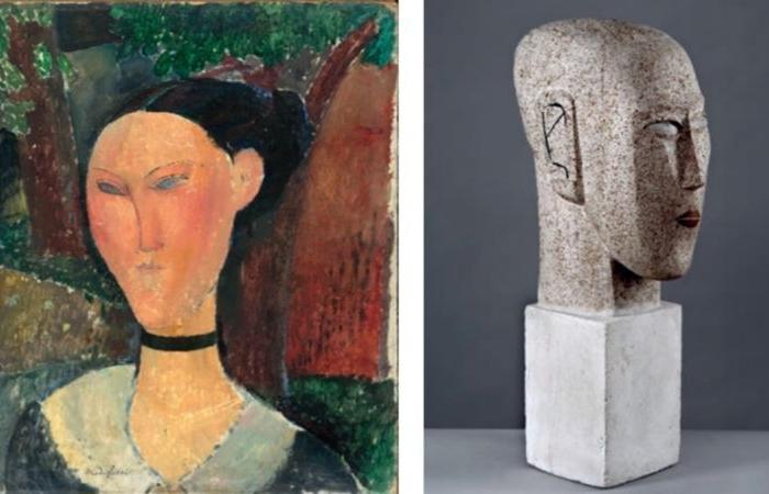 RAPPORTO. Mostra “Modigliani/Zadkine, un’amicizia interrotta” nel cuore di Montparnasse