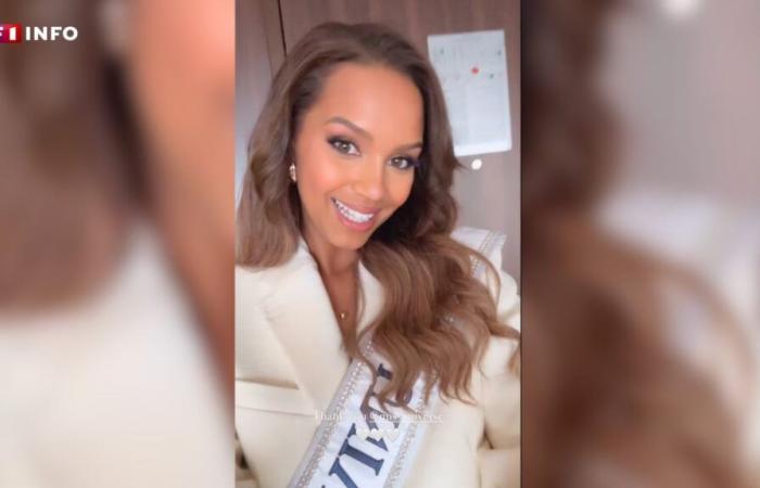 Miss Universo: Indira Ampiot ha ampiamente applaudito dopo essere scampata per un pelo alla caduta sul palco