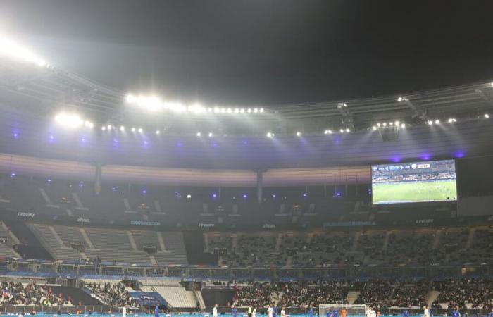 Francia-Israele: allo Stade de France i Blues hanno ottenuto la peggiore presenza della loro storia