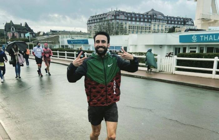 Fare una mezza maratona e una maratona nello stesso giorno a Deauville, la divertente sfida sportiva di Jonas