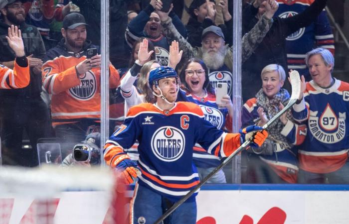 A 27 anni, Connor McDavid raccoglie il suo millesimo punto NHL in carriera