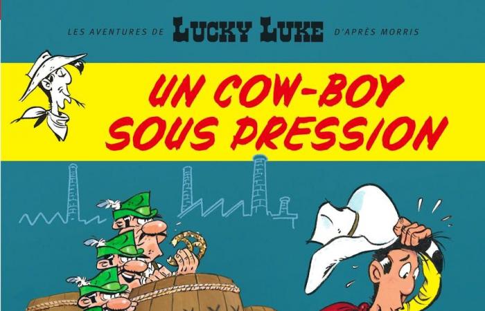 Lucky Luke affronta lo sciopero del luppolo, va tutto bene