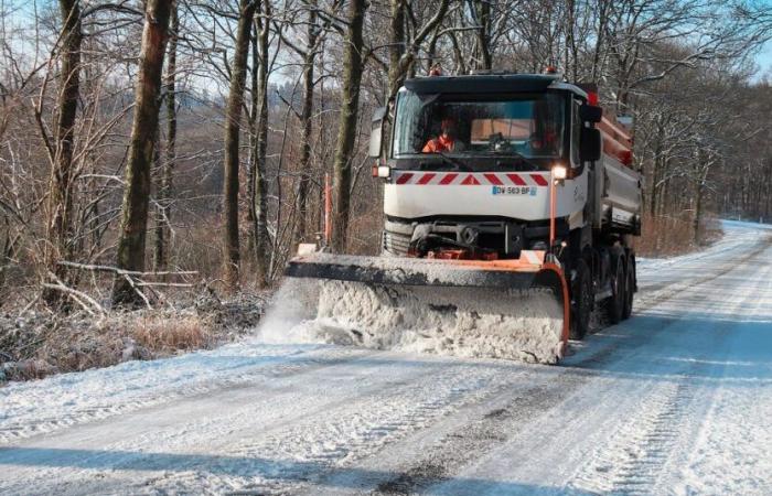 Gli agenti stradali pronti per l'inverno