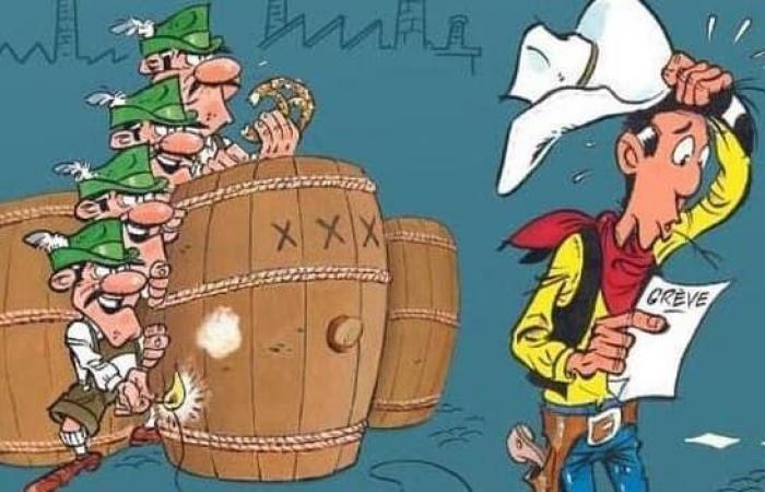 In “A Cowboy Under Pressure”, Lucky Luke incontra il nonno di Trump, un immigrato bavarese