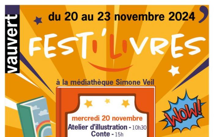 1a edizione di Festi’livres a Vauvert, un festival familiare alla scoperta dei libri!