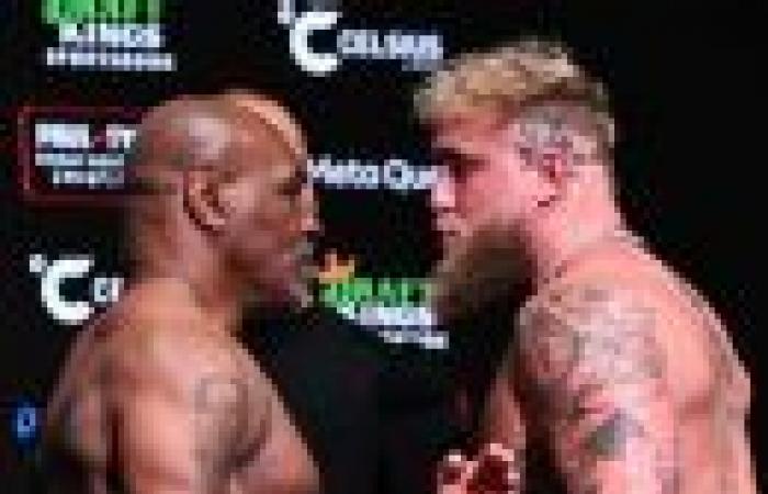 Avvistamenti di celebrità all'incontro di boxe Mike Tyson-Jake Paul