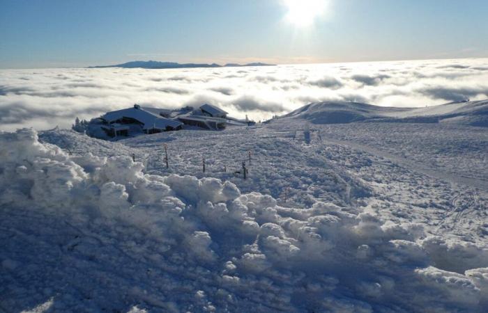 Puy-de-Dôme. Neve sul massiccio Centrale, fiocchi in pianura… le previsioni del tempo