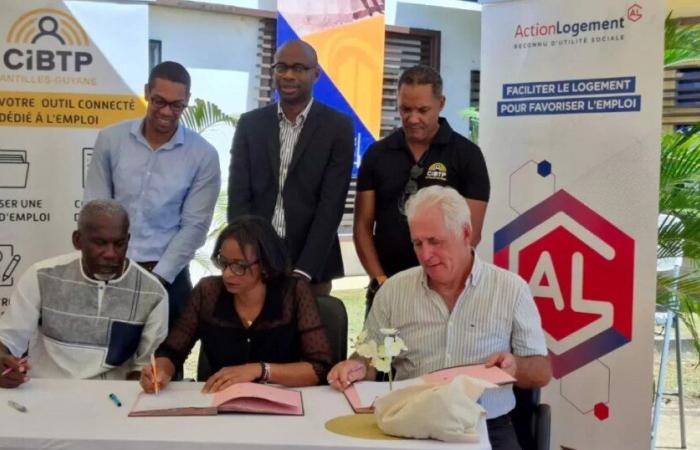 Congés BTP Antilles-Guyane e Action Logement firmano una partnership per facilitare l'accesso agli alloggi per i lavoratori edili in Guyana