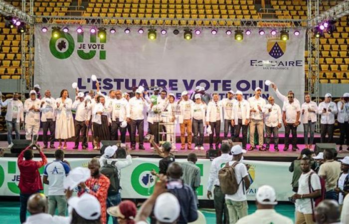 Referendum: conclusione trionfante della campagna per il Sì a Libreville | Gabonreview.com