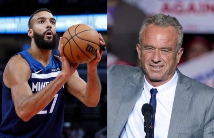 Rudy Gobert sostiene Robert F. Kennedy Jr, il futuro ministro della Salute di Donald Trump