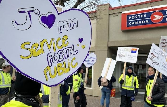 I dipendenti di Atlantic Canada Post seguono il movimento di sciopero nazionale