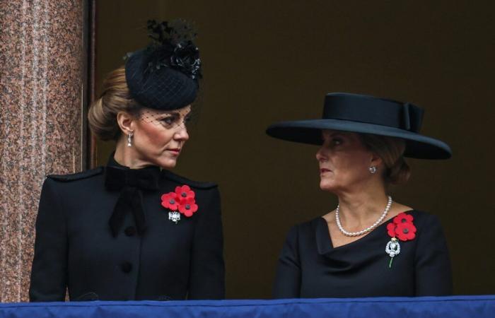 Kate Middleton sorpresa a conversare in modo osceno con Sophie del Wessex sul balcone di Whitehall?