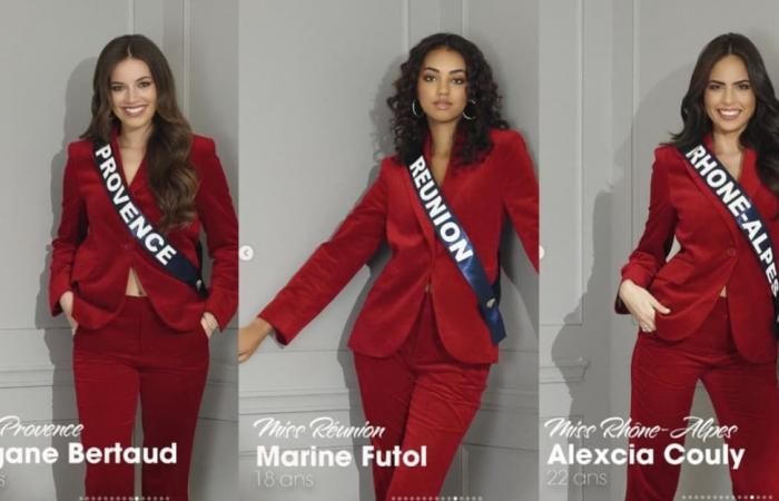 Svelati i ritratti ufficiali delle candidate a Miss Francia