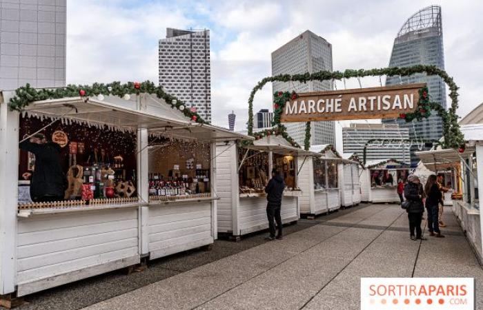 Il gigantesco mercatino di Natale La Défense è aperto! Attività festive e pista di pattinaggio in programma