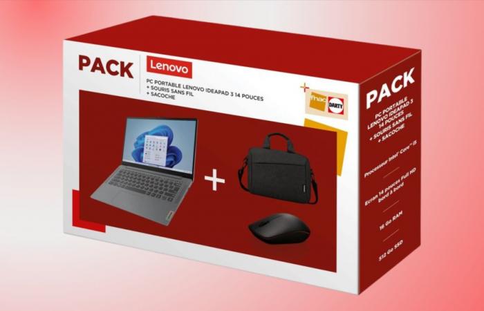 Black Friday Fnac: il pacchetto PC Lenovo IdeaPad Slim 3 a prezzo scontato prima del tempo!